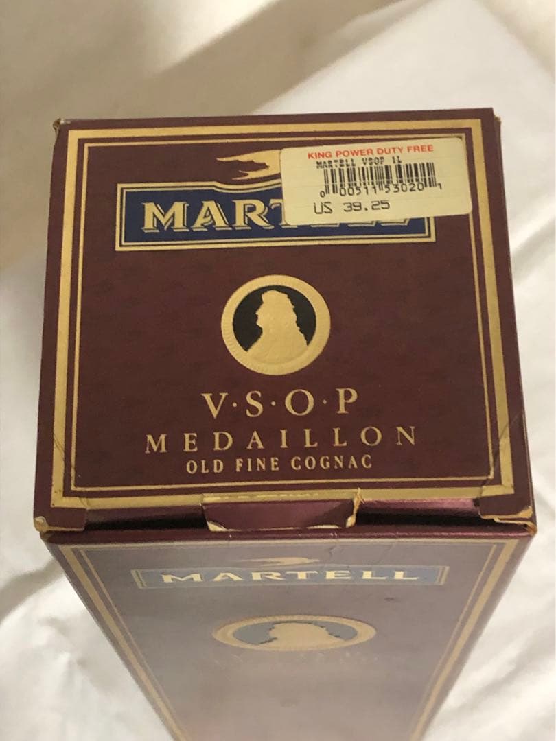 マーテル コニャック V.S.O.P MEDAILLON 1L 40度　未開栓