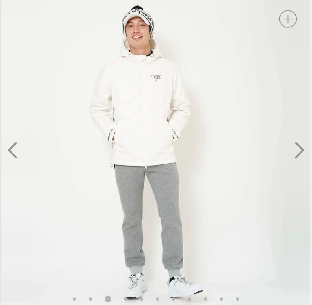 新品未使用V12LUXゴルフ　ダウンメンズ　Mサイズ