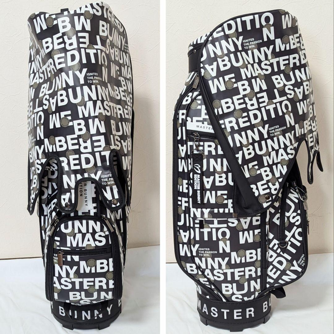 ★新品正規品 PG/マスターバニー 総柄プリント 自立型キャディバッグ