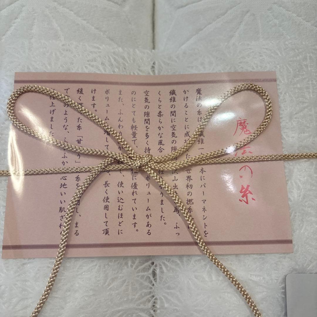 本日のみお値下 今治 極選 魔法の糸 綿毛布 140x190 2枚 2.4万円