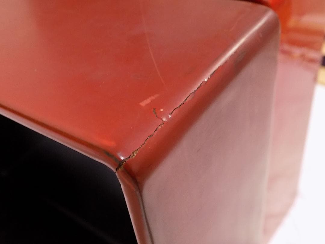 古い琉球漆器　文箱　長期保管品箱入り　メンテナンス済み