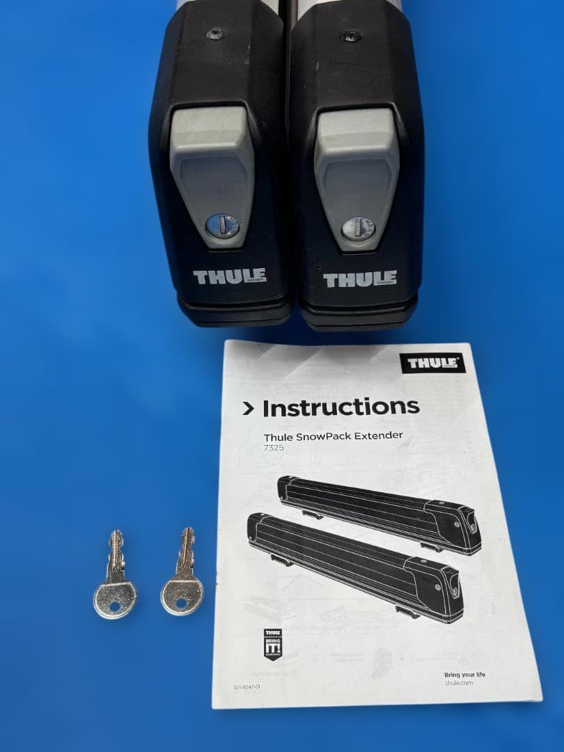 JEEPラングラーJK THULEベース+スノーパック7325セット