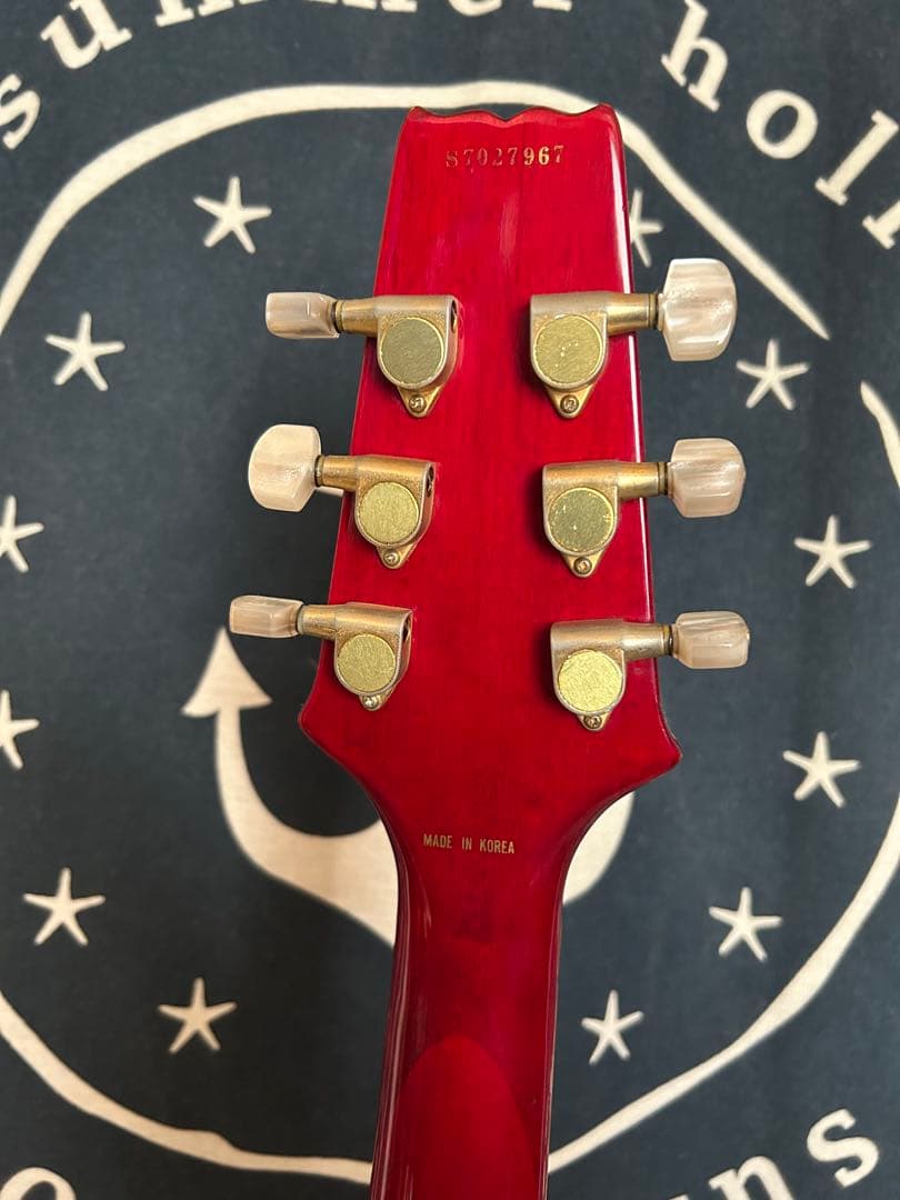 今月末迄　特価‼️美品希少名機❣️90sビンテージARIA ProⅡ DX 虎杢❣️