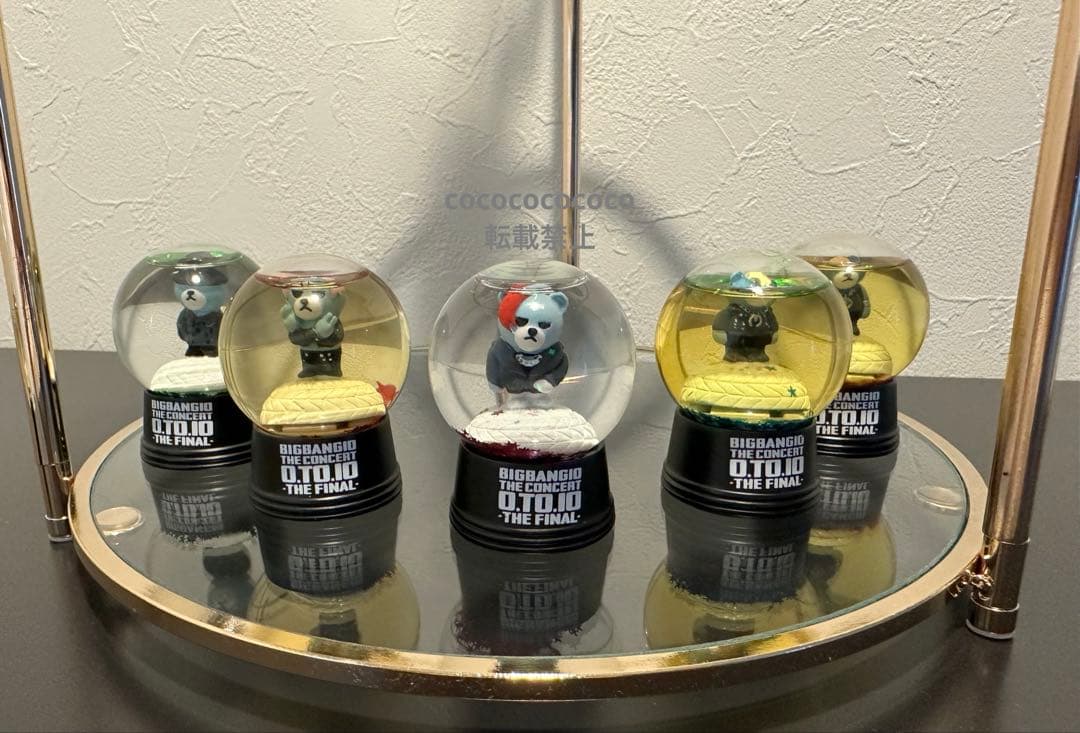 BIGBANG スノードーム　まとめ売り　コレクションケースつき