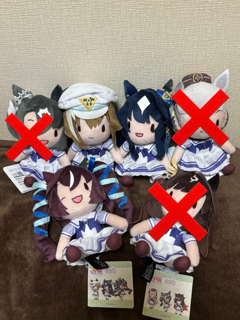 鬼滅の刃　ちびぐるみ　ウマ娘　ぬいぐるみ　5点セット