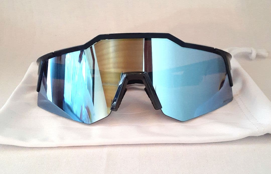 100% Speedcraft XS ブラックホログラフィック ワンハンドレッド