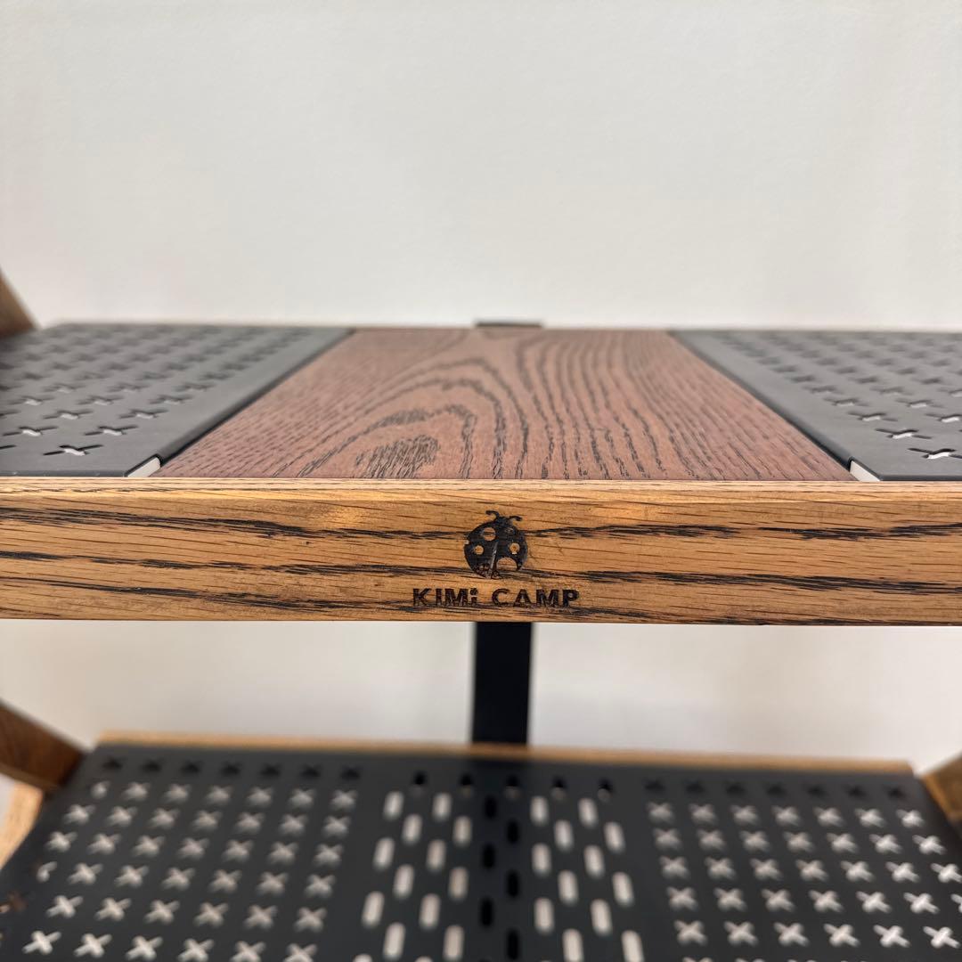 KIM CAMP アイアン&ウッド 3段ラック