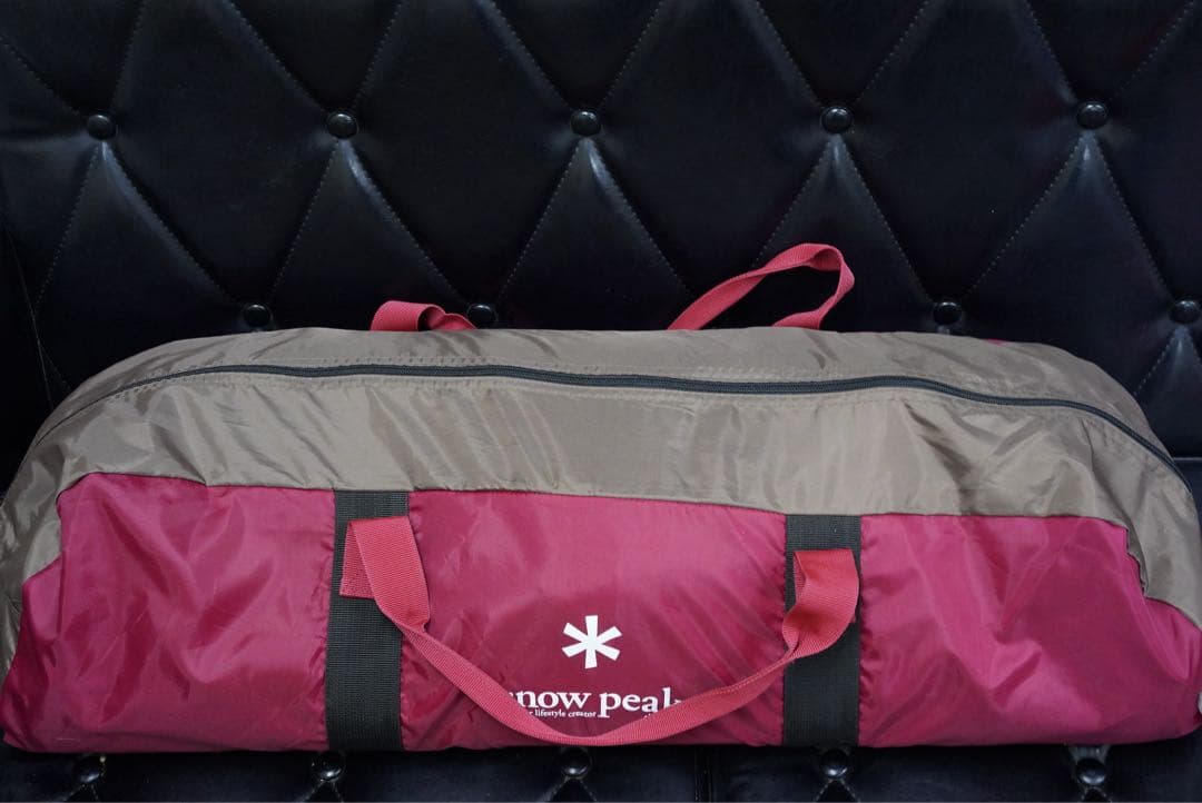 【美品】 peak HDタープシールドヘキサL + ソリッドステーク