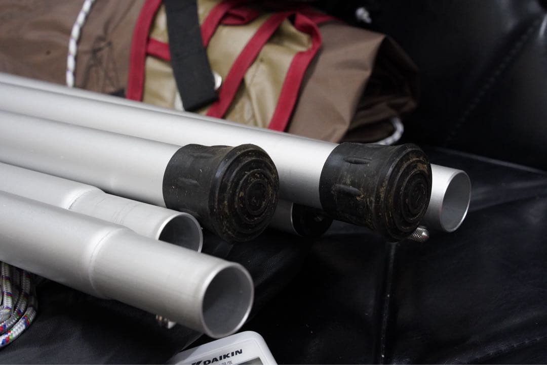 【美品】 peak HDタープシールドヘキサL + ソリッドステーク