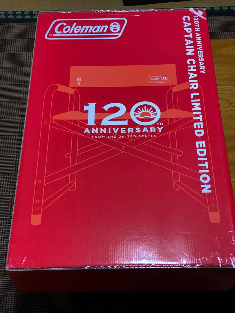Coleman コールマン 120周年 アニバーサリー キャプテンチェア 新品
