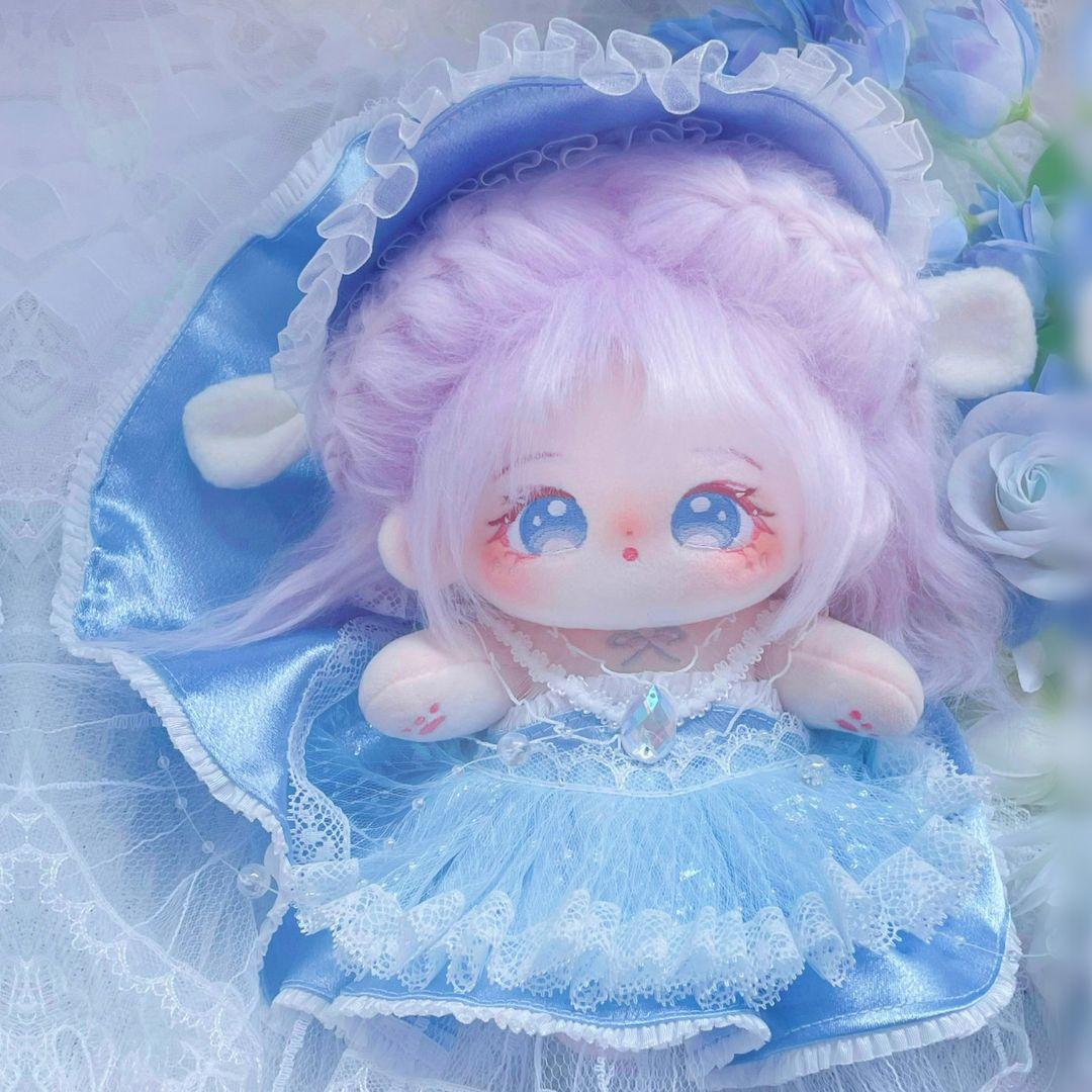 ぬいぐるみ服　20cm　新品　現品着せ替え　ドレス　ワンピース　宮廷　豪華