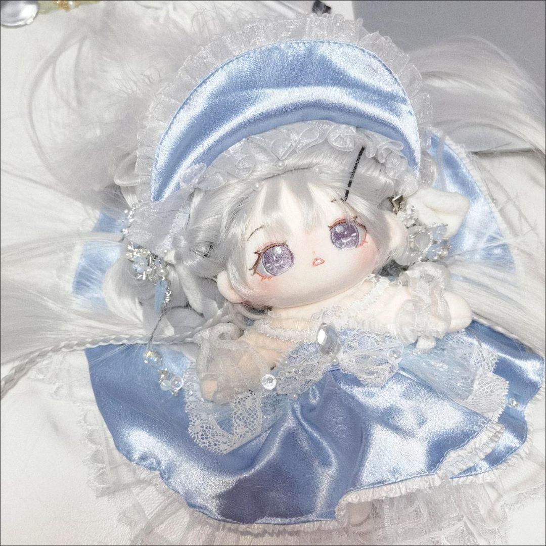 ぬいぐるみ服　20cm　新品　現品着せ替え　ドレス　ワンピース　宮廷　豪華