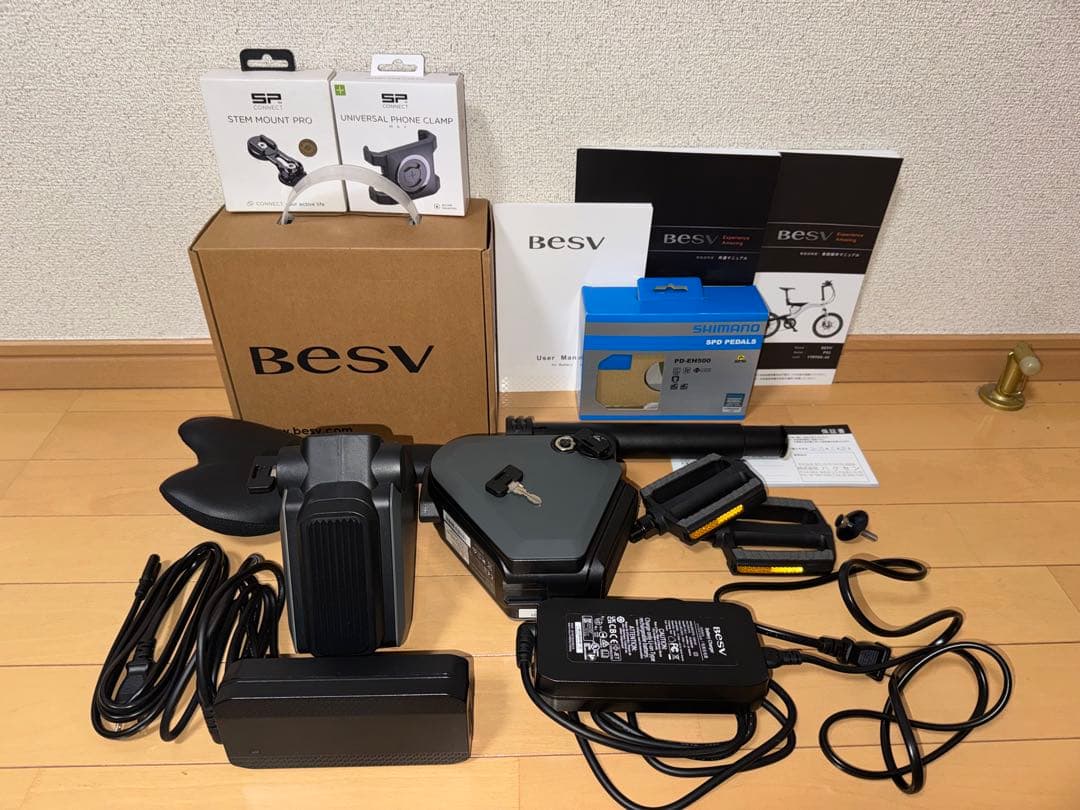 BESV PS1 2025年モデル オプション多数／走行約300km／付属品完備