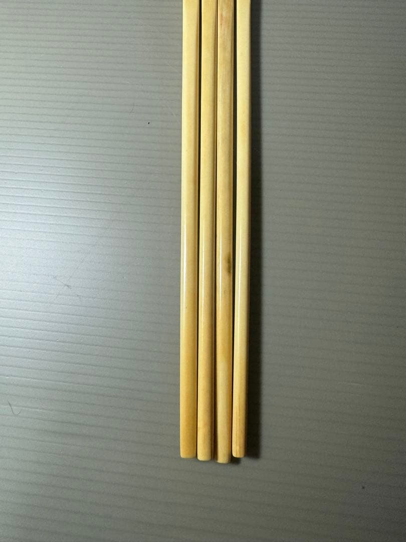 2101 時代物　根付2客　箸4本