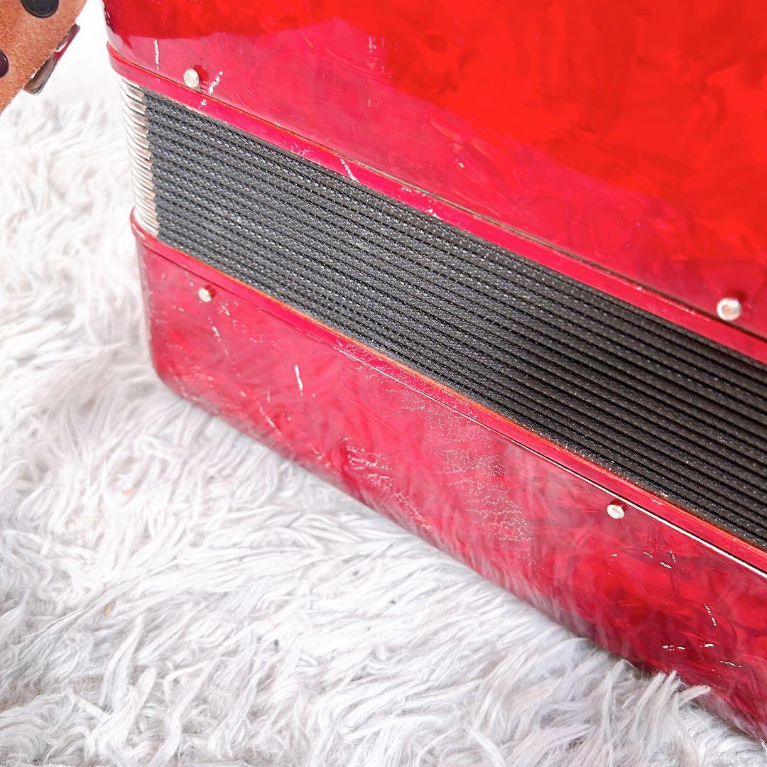 【動作品】YAMAHA ヤマハ　32鍵盤　YA-21 アコーディオン