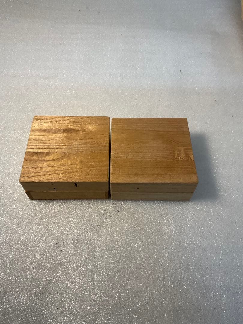 銀杯　純銀　50g 杯　盃　2個 木箱付き