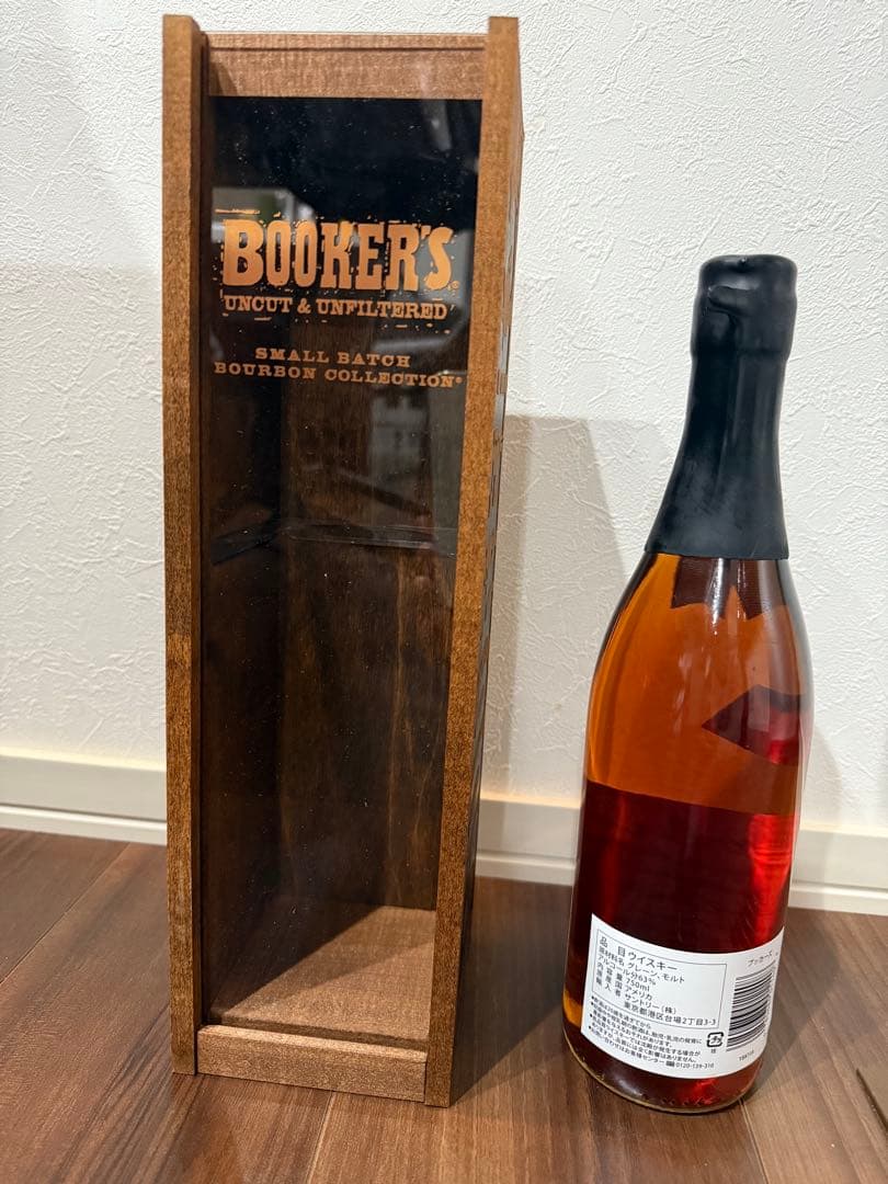 2025-01E 木箱付き Booker's ウイスキー750ml ブッカーズ
