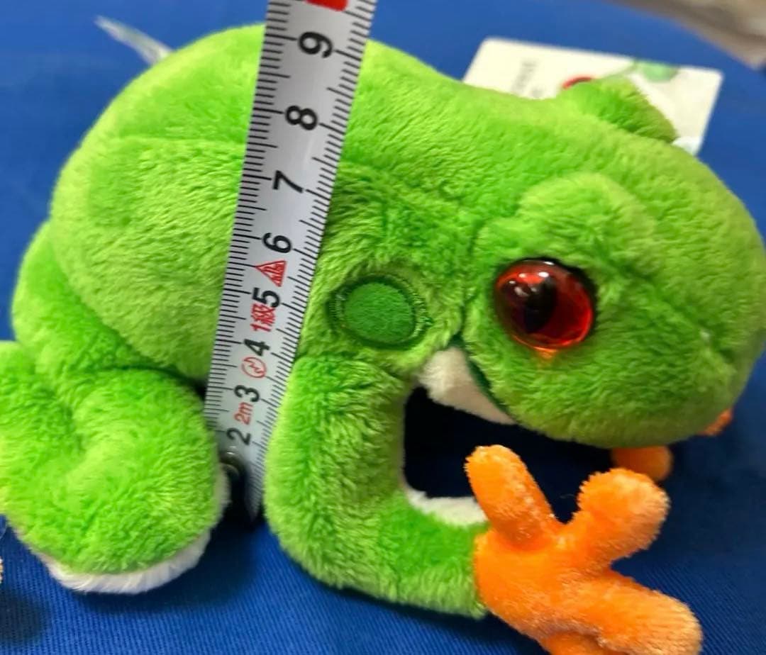 非売品レアRainforest Alliance 新品カエルのぬいぐるみ