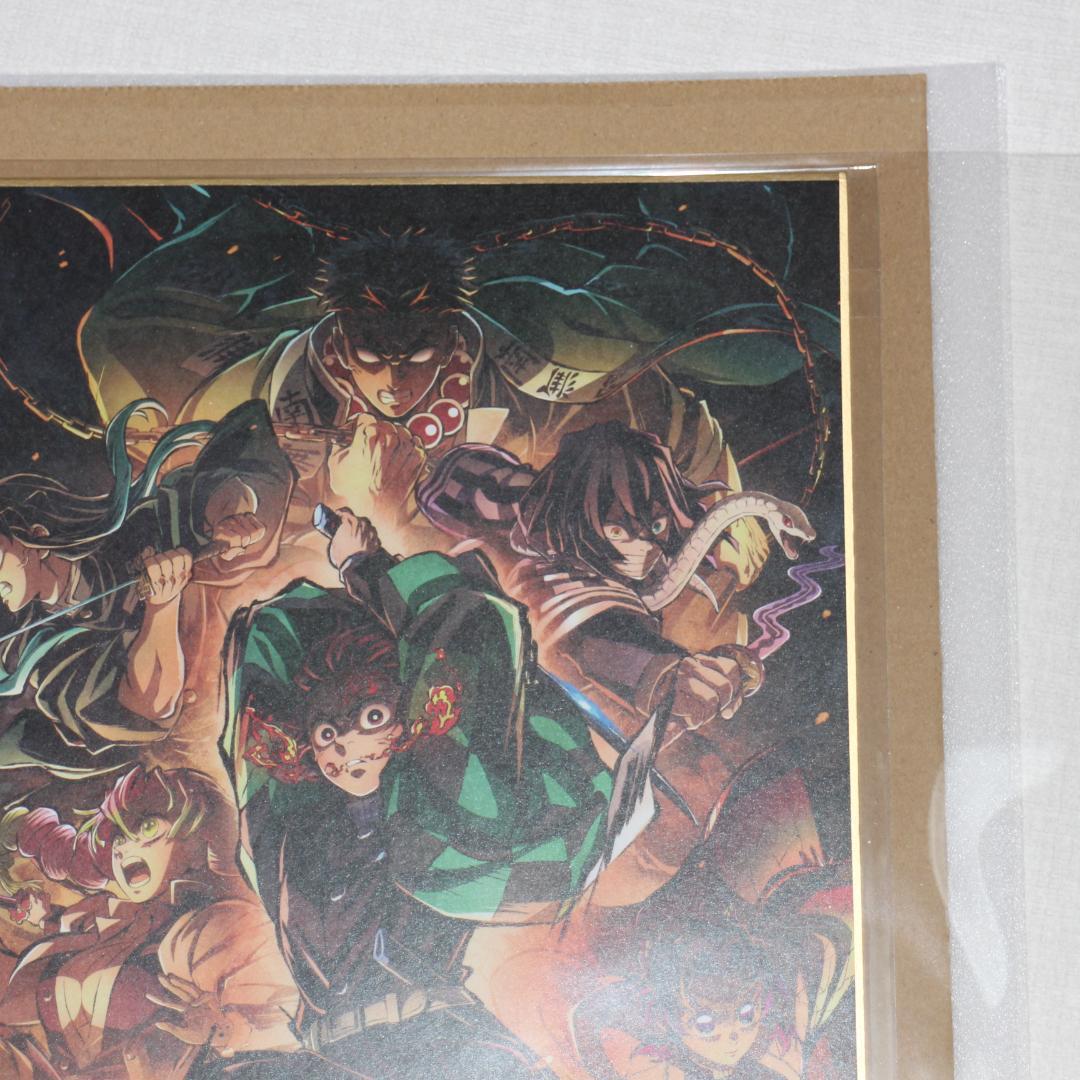 柱稽古編 ビジュアル色紙ボード 鬼滅の刃 Blu-ray/DVD 特典 ①