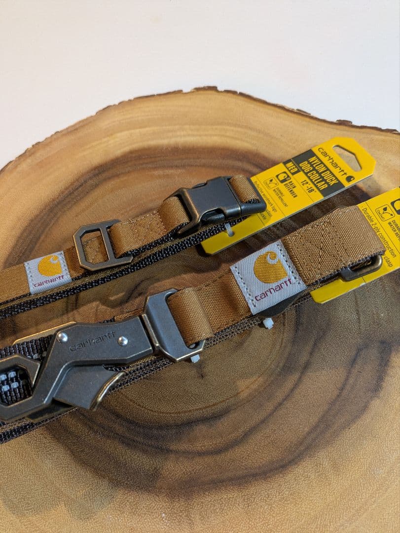 【NEW】Carhartt カーハート リード【L】＆首輪【M】ブラウン 中型犬