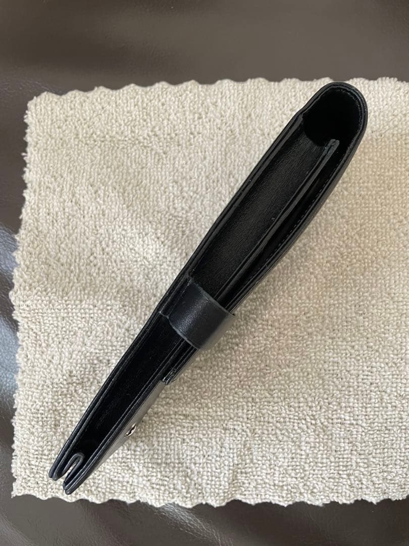 ◾️MONT BLANC モンブラン ◾️黒レザーペンケース ◾️シエナ 3本差し◾️