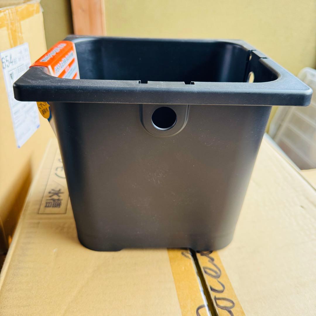 【9台セット】Tetra テトラ じょうろでキレイメダカ鉢 20 黒×9台