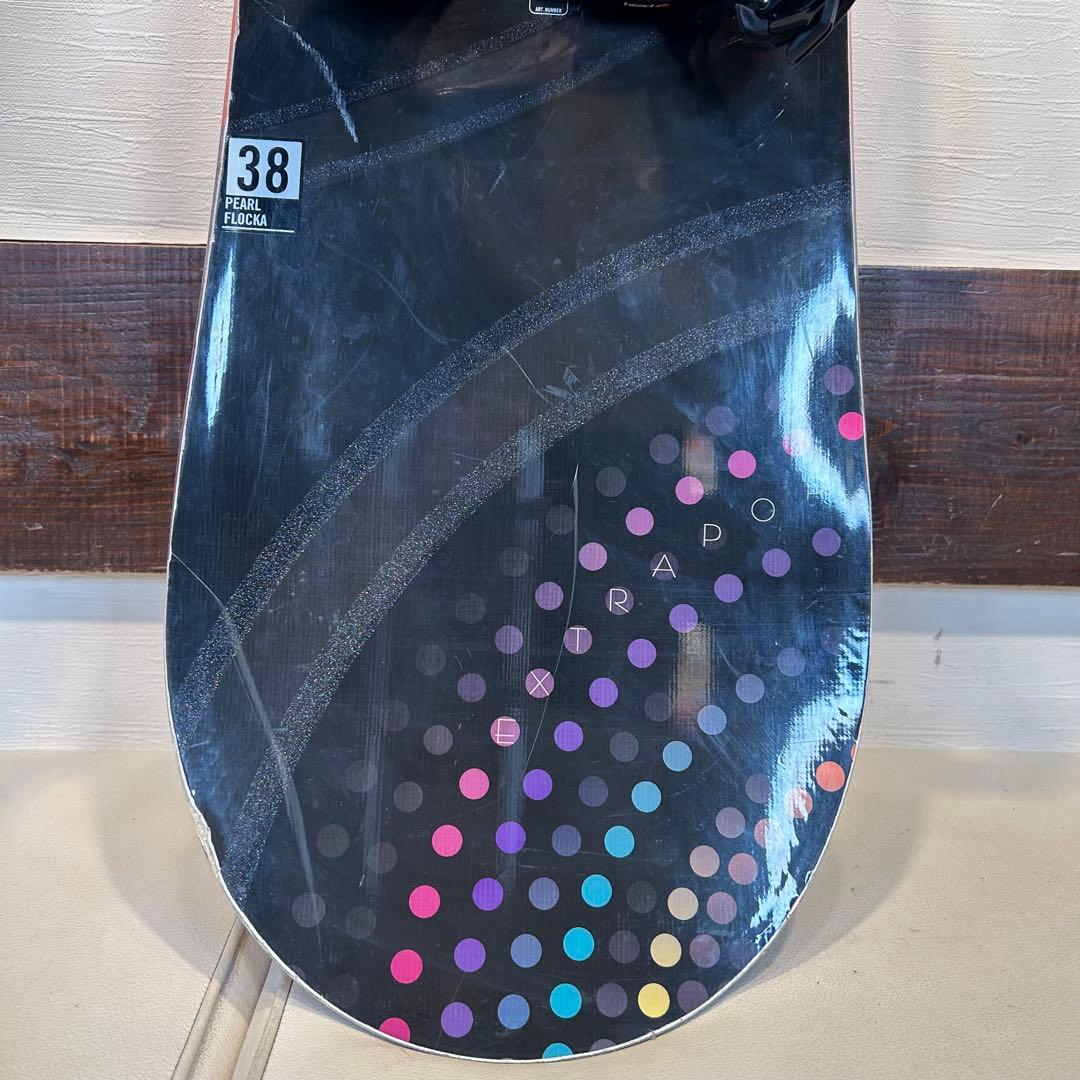 ◇美品◇ HEAD PEARL FLOCKA 138cm ロッカー スノーボード