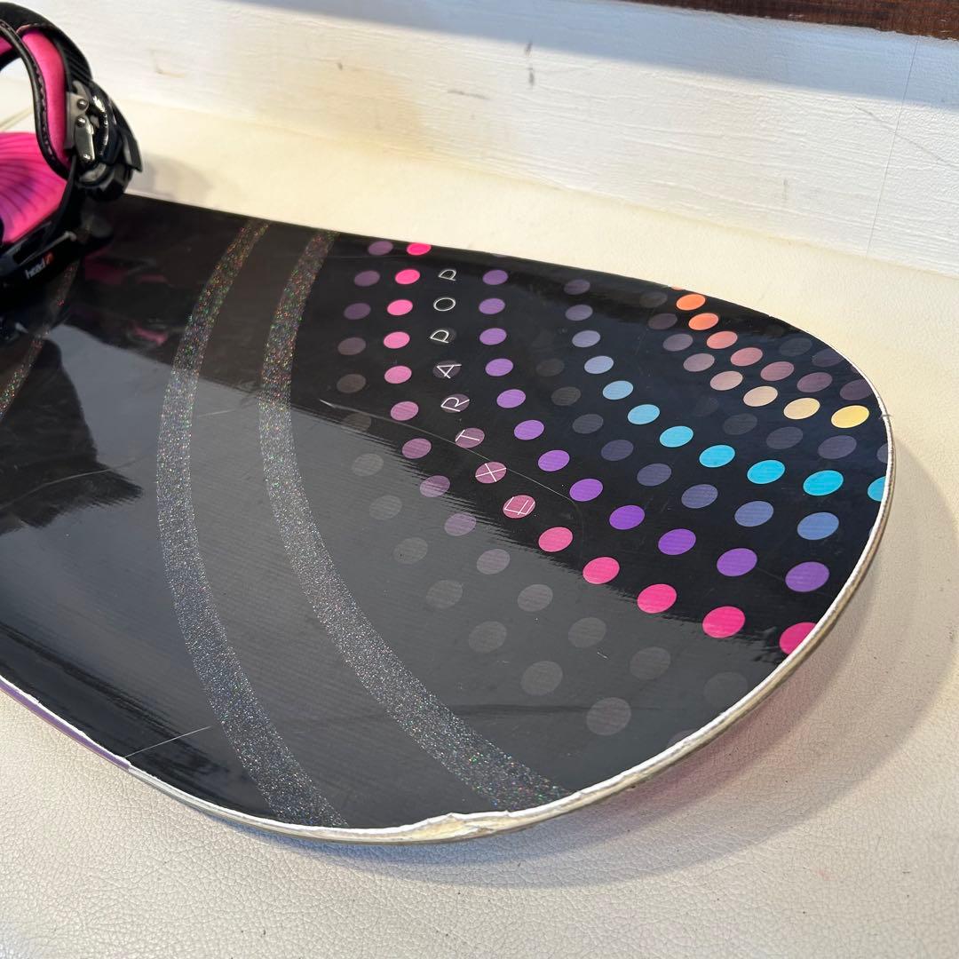 ◇美品◇ HEAD PEARL FLOCKA 138cm ロッカー スノーボード