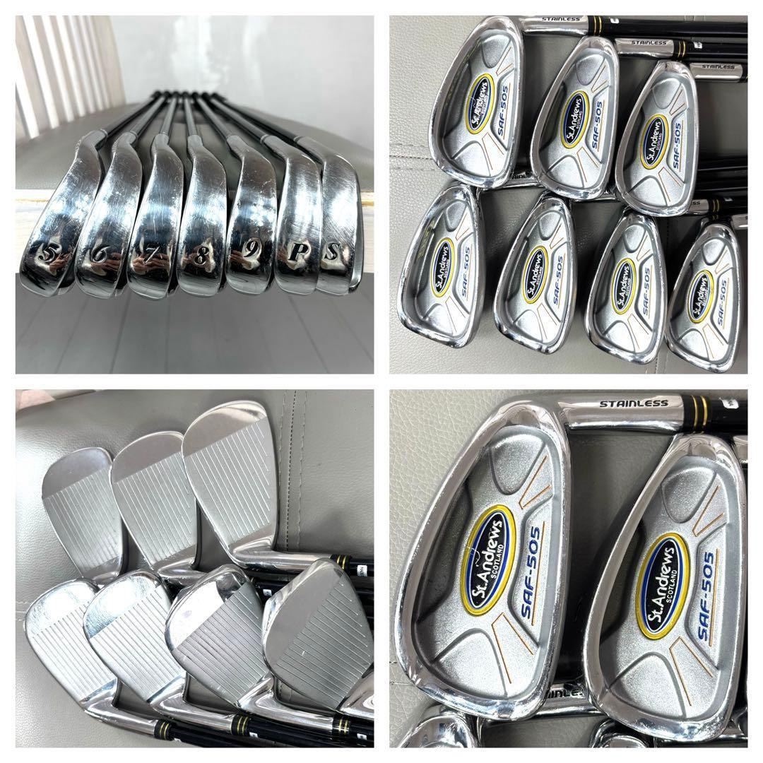 本格派 メンズゴルフクラブ 11本 フルセット ゴルフセット お試しセット