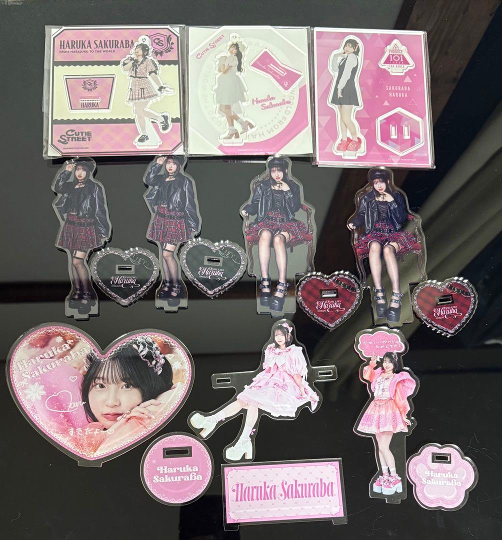 【引退品】CUTIE STREET桜庭遥花 ぱるたん　グッズ まとめ売り