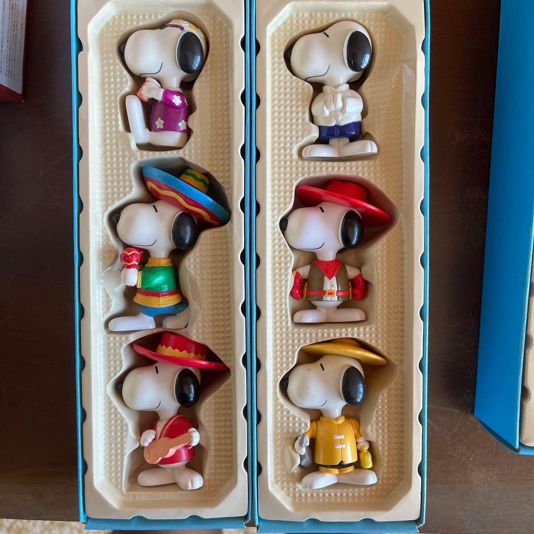 スヌーピー ハッピーセット1.2 フィギュアワールドツアーコレクション