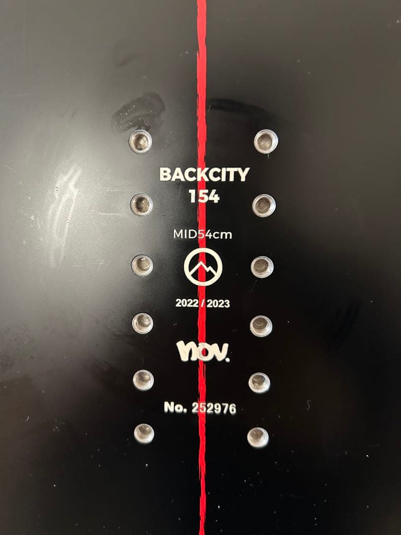 スノーボード NOVEMBER BACKCITY 154 22-23