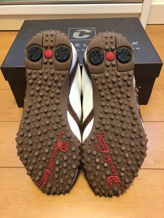 【美品】DUCA DEL COSMA レディースゴルフシューズ23cm