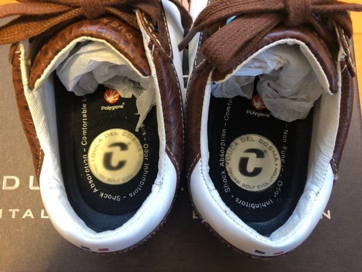 【美品】DUCA DEL COSMA レディースゴルフシューズ23cm