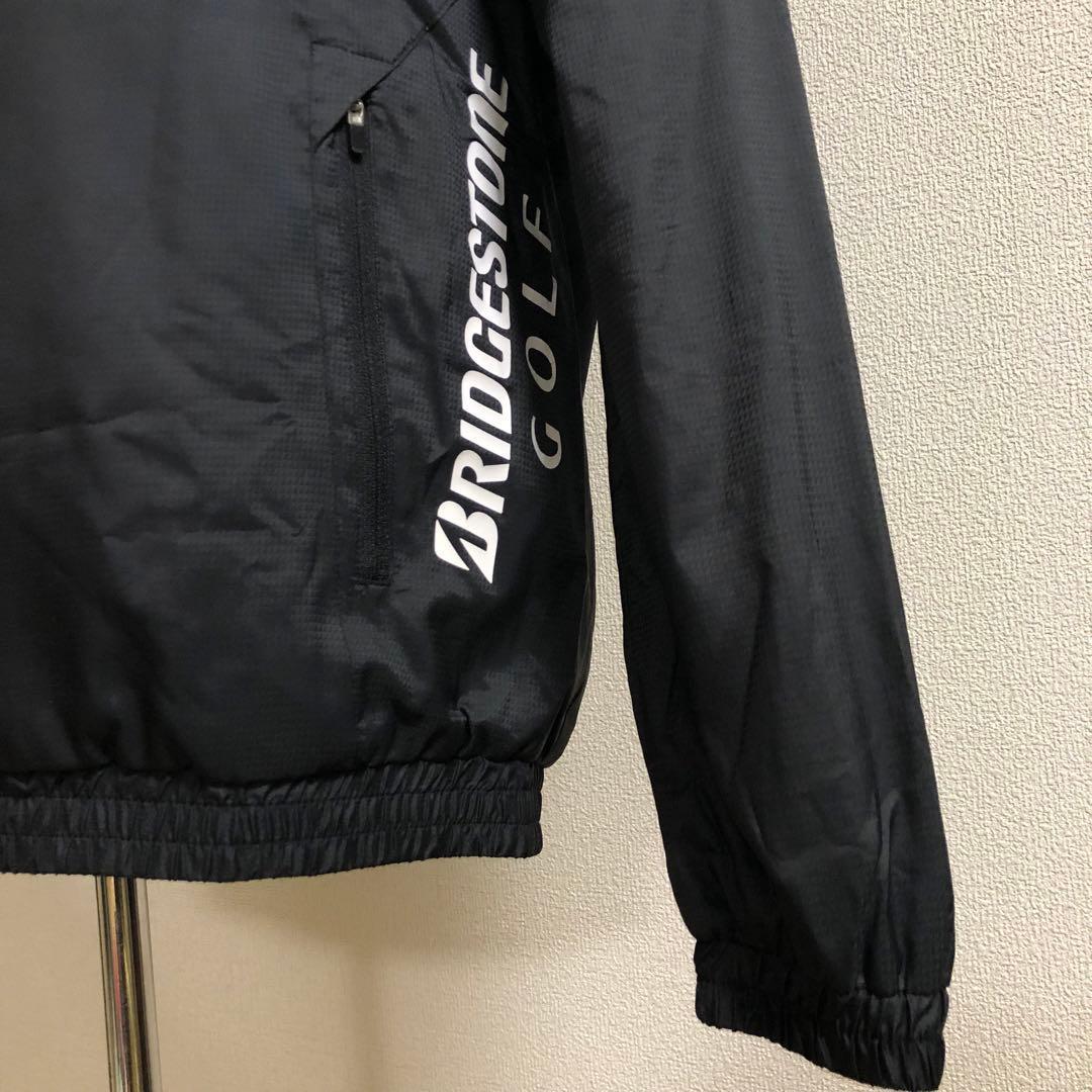 ブリヂストン ゴルフ★2way 撥水 ジップアップ ジャケット 蓄熱レッド M