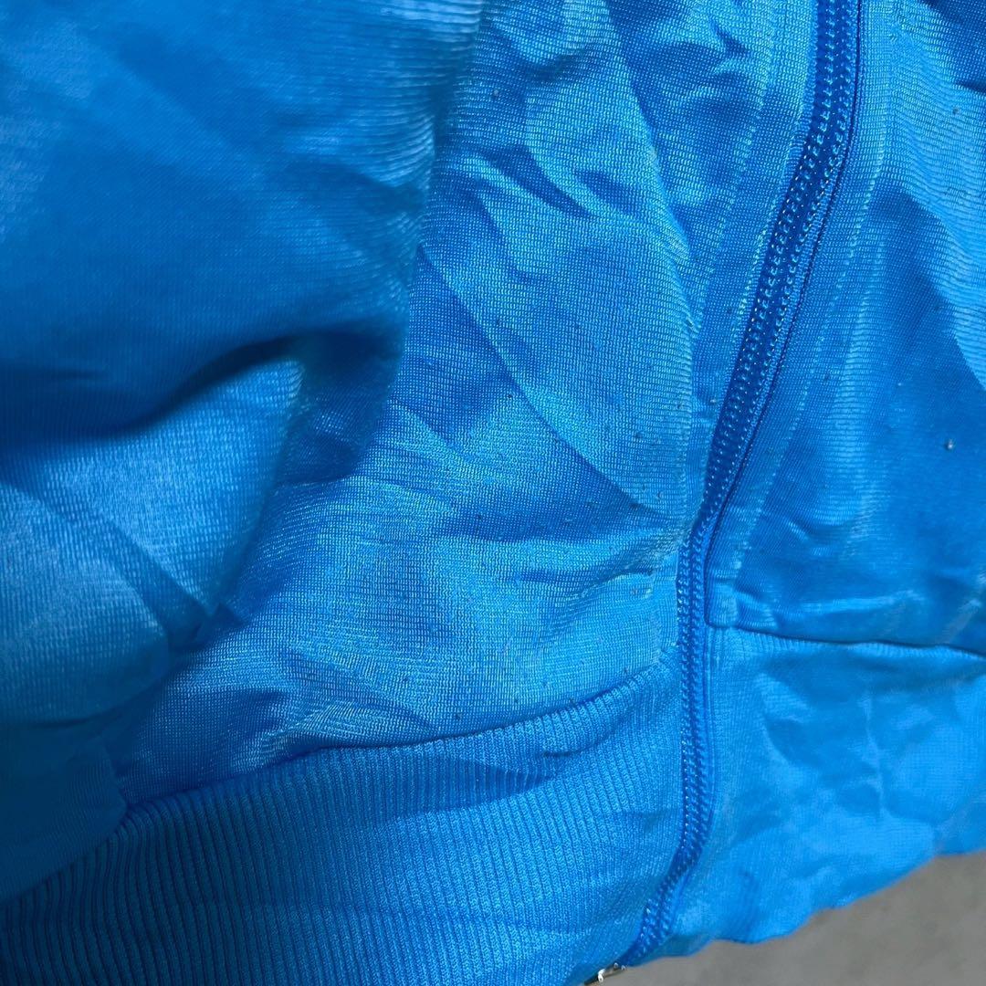 adidas アディダス　蛍光ライン　トラックジャケット ビッグトレフォイルロゴ