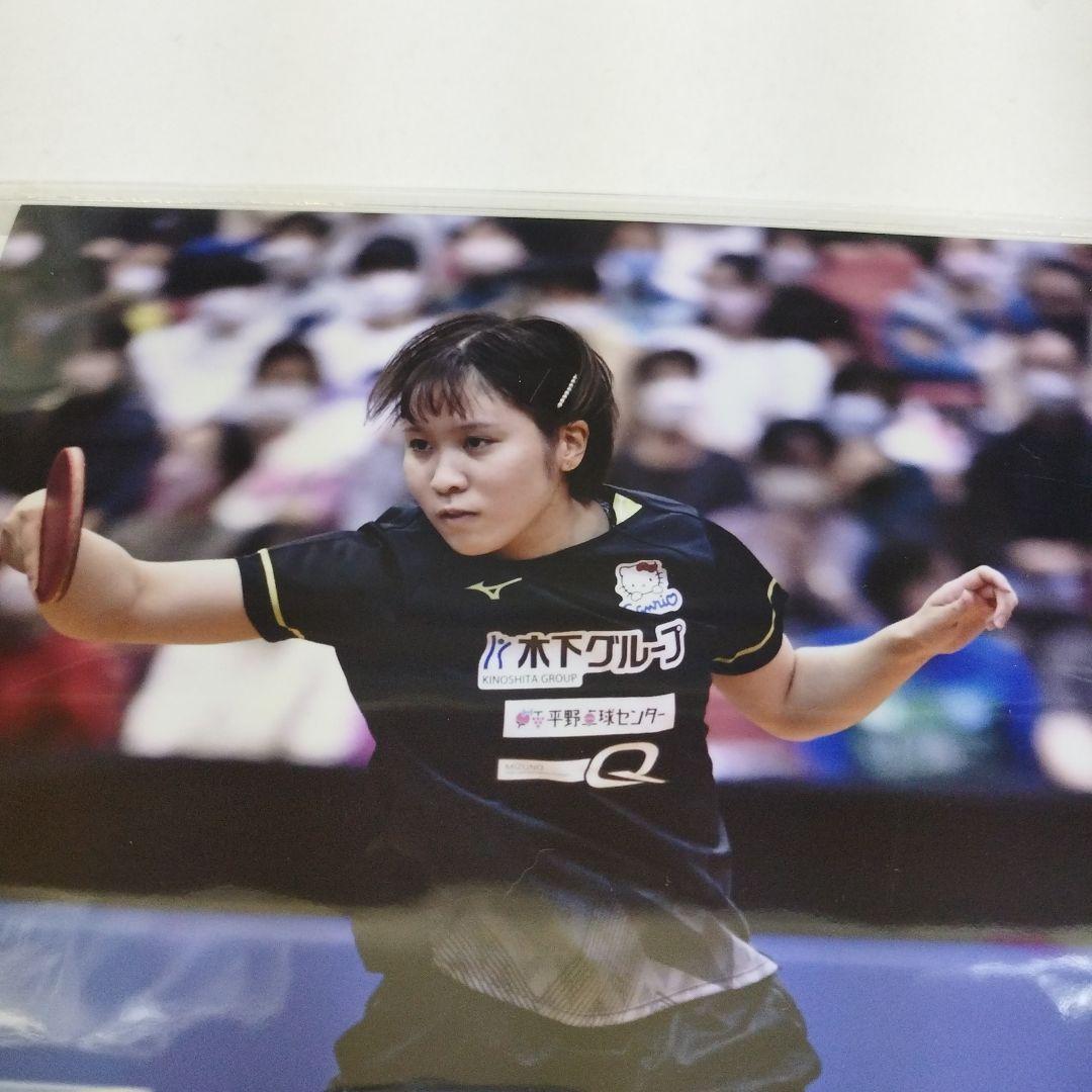 女子卓球　オリンピックメダリスト　平野美宇　直筆サイン入りフォト　証明書付き