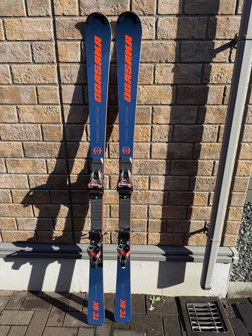 さ*ぃ様 OGASAKA TC SK 競技用スキー ネイビー/オレンジ