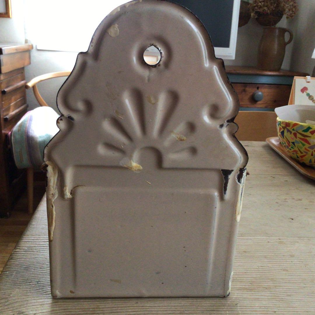 ⭕️⭕️【希少】アンティーク 英国 オールド SEL缶 塩入れ⭕️⭕️