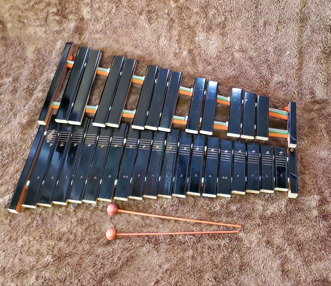 YAMAHA No.185 卓上木琴 30音（半音付き）マレット付属 ヤマハ