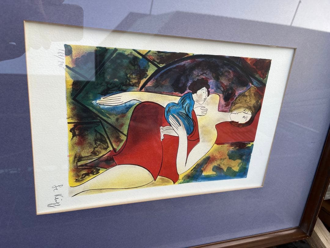 リンダ.ル.キンフ.リトグラフ、リトグラフ、マタニティーカラーリトグラフ