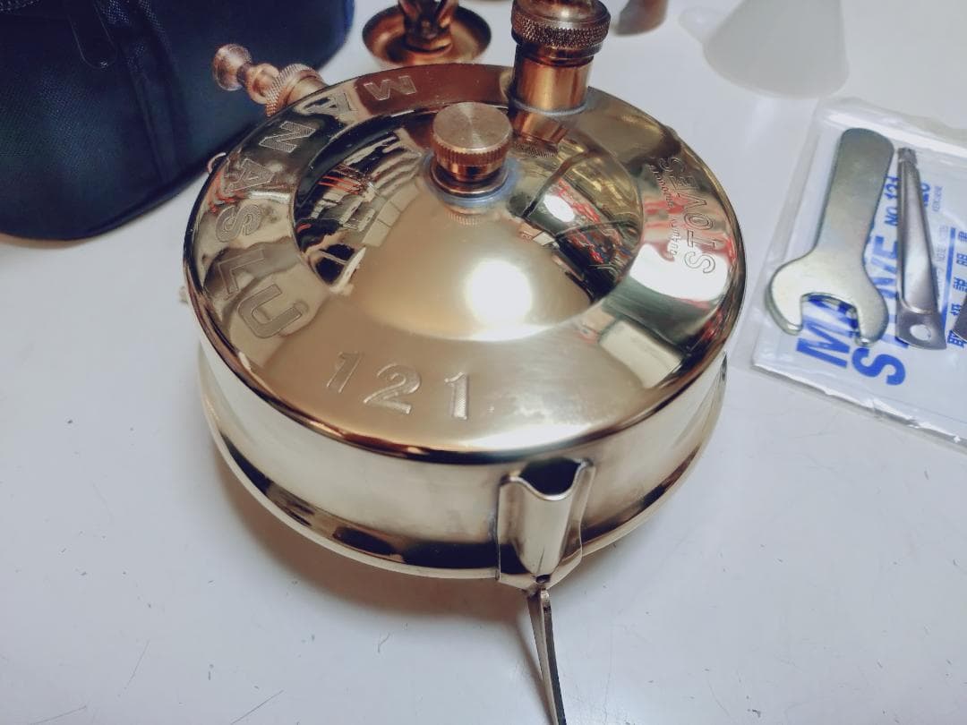 マナスル 121 シングルバーナー ケロシン ストーブ 三脚なし