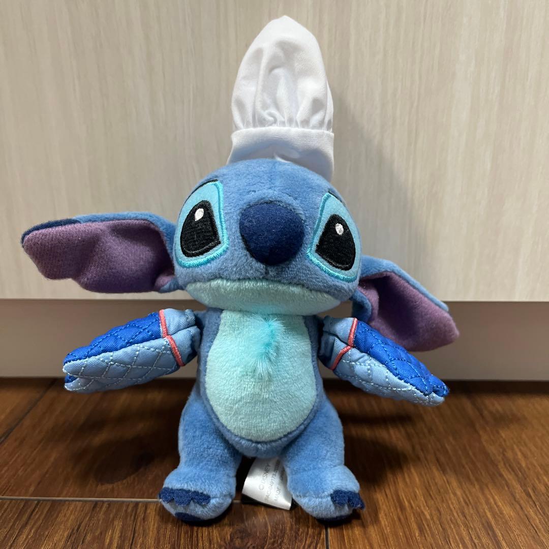 リロアンドスティッチ コック ぬいぐるみキーホルダー