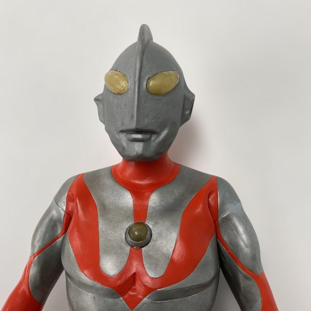 ウルトラマン　ソフビ　フィギュア　改造品　ジャンク品　ビリケン商会