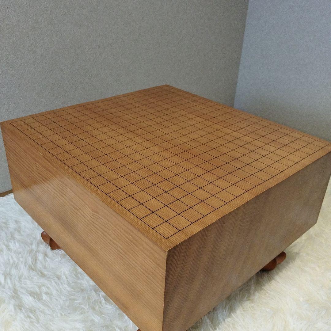 囲碁盤 本榧 天地柾目 ヘソ・脚付き 特大5.8寸 佳山作 高級