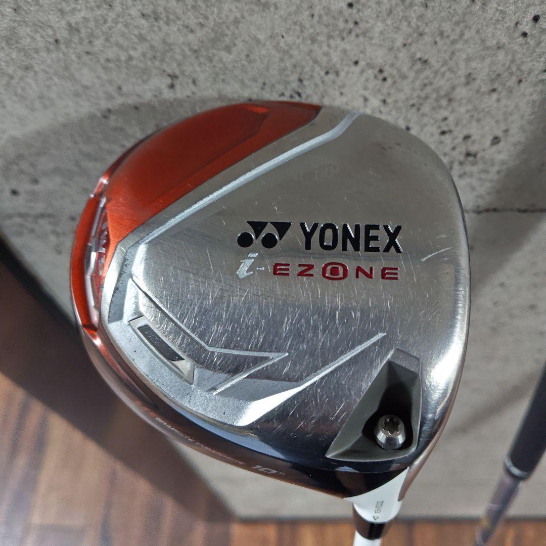 GLOIRE F11度、19度、ヨネックス i-EZONE10度SRシャフト3本