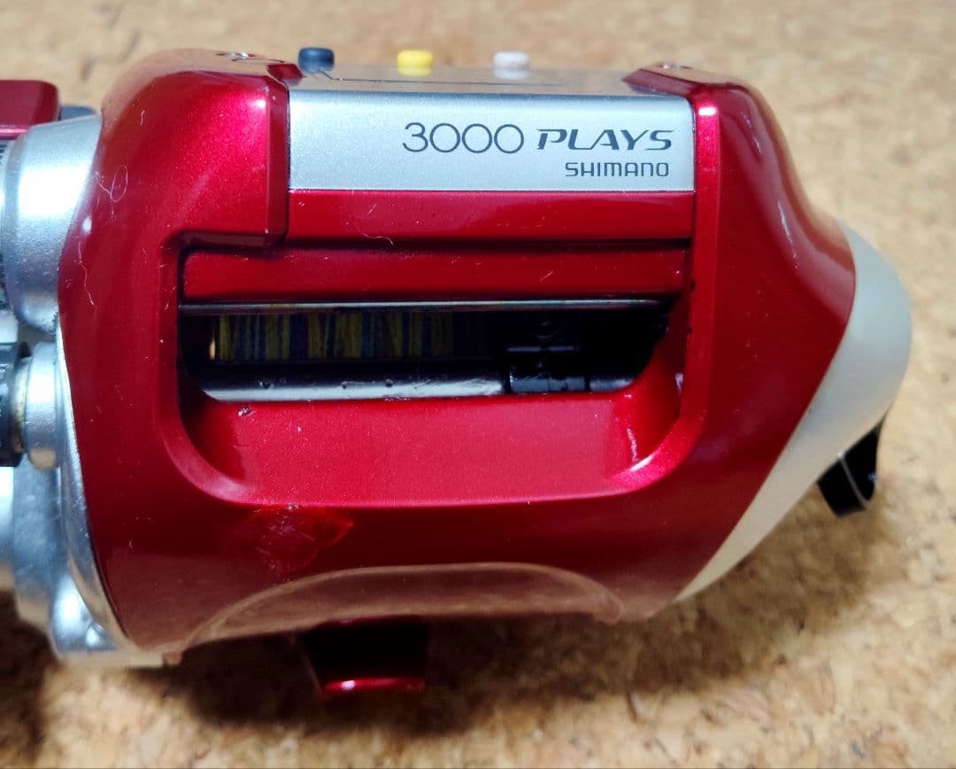 シマノ電動リール電動丸プレイズ3000オーバーホール クラッチカム新品交換済み