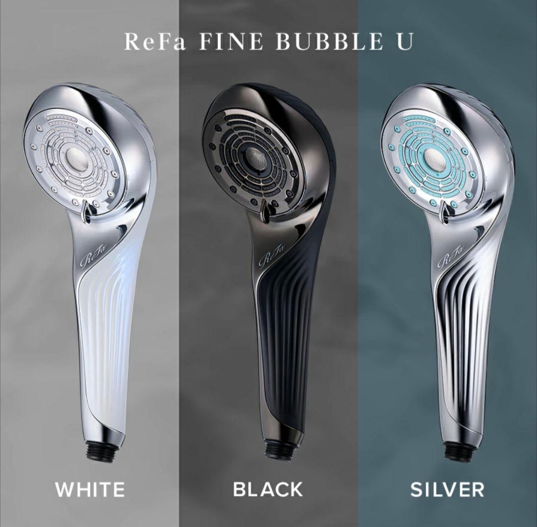 超美品 リファ Refa シャワーヘッド ファインバブルU ホワイト 送料無料