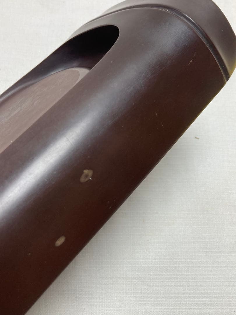 紅渓石硯　二代目相馬羊堂作　竹節デザインの硯　玉眼あり　逸品