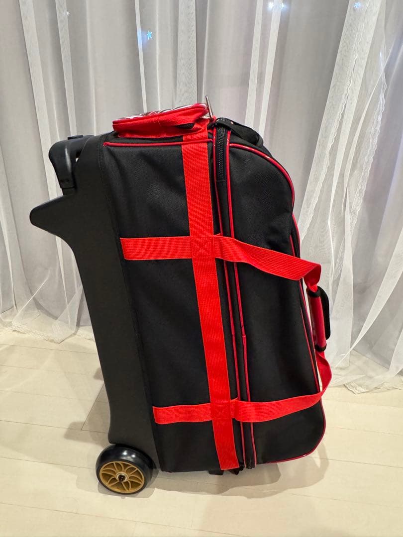 【新品】Brunswick BB260トリプルバッグ ブラック/ レッド